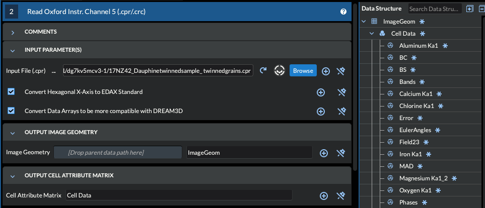 Filter: Oxford Channel 5 Binary File Reader