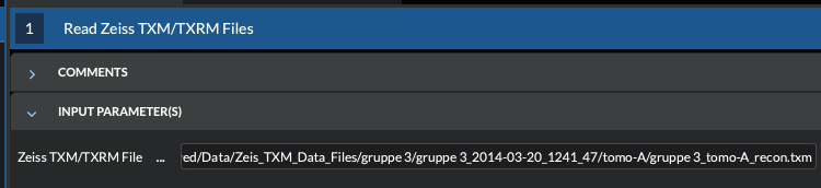 Read Zeiss TXM CT Files