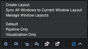 DREAM3D-NX User Interface layout presets