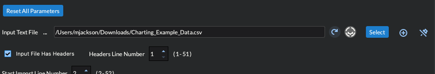 Improved CSV Reader UI